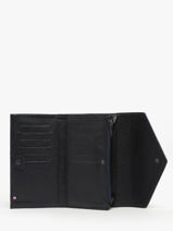 Portefeuille Madras Cuir Etrier Bleu madras EMAD701-vue-porte