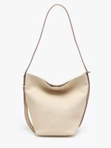 Sac Port paule Sac  Dos M Cavalier Cuir Etrier Beige cavalier ECLR126M