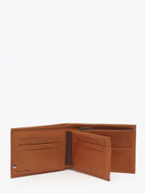 Leather Wallet Oil Etrier Brown oil EOIL438-vue-porte