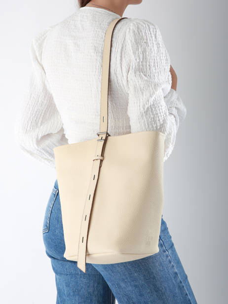 Sac Porté épaule Sac à Dos M Cavalier Cuir Etrier Beige cavalier ECLR126M vue secondaire 2