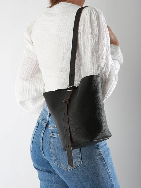 Sac Porté épaule Sac à Dos S Cavalier Cuir Etrier Noir cavalier ECLR126S vue secondaire 2