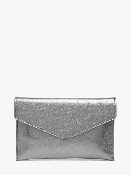 Pochette De Soirée L Paddock Cuir Etrier Argent paddock EPAD075L