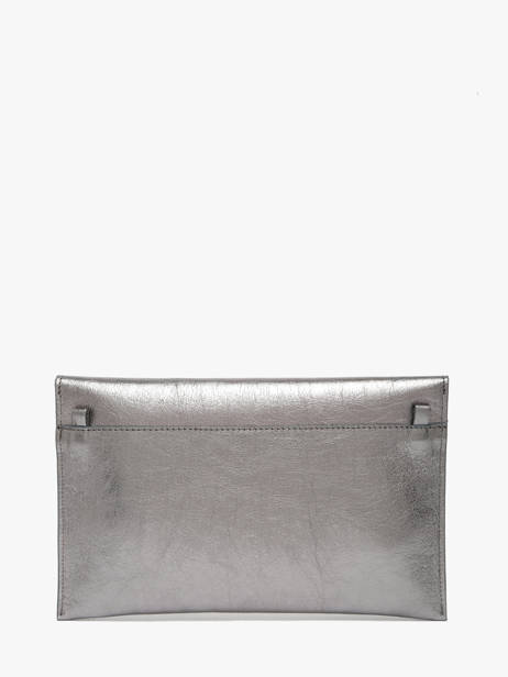 Pochette De Soirée L Paddock Cuir Etrier Argent paddock EPAD075L vue secondaire 5
